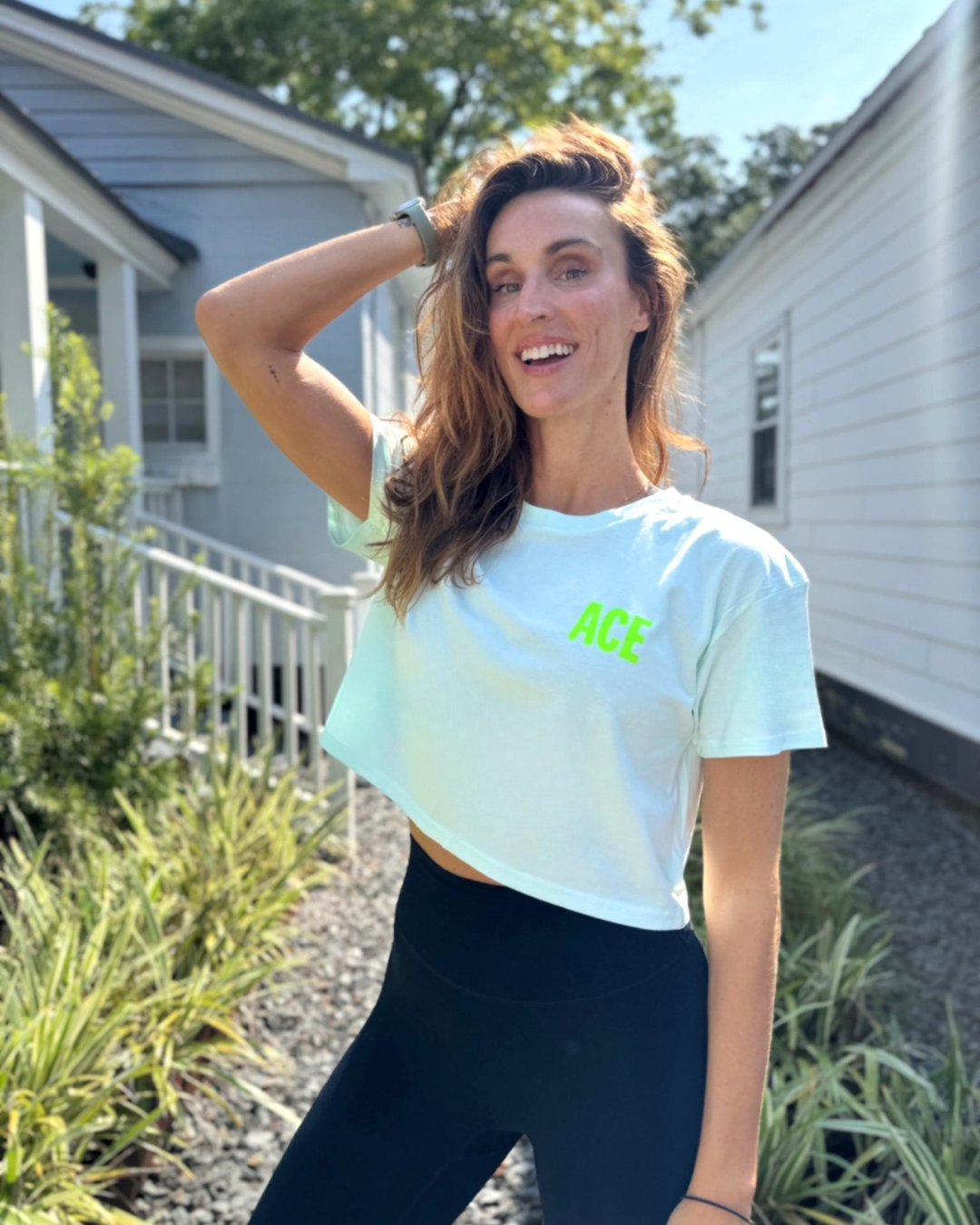 Blue & Green ACE Tee
