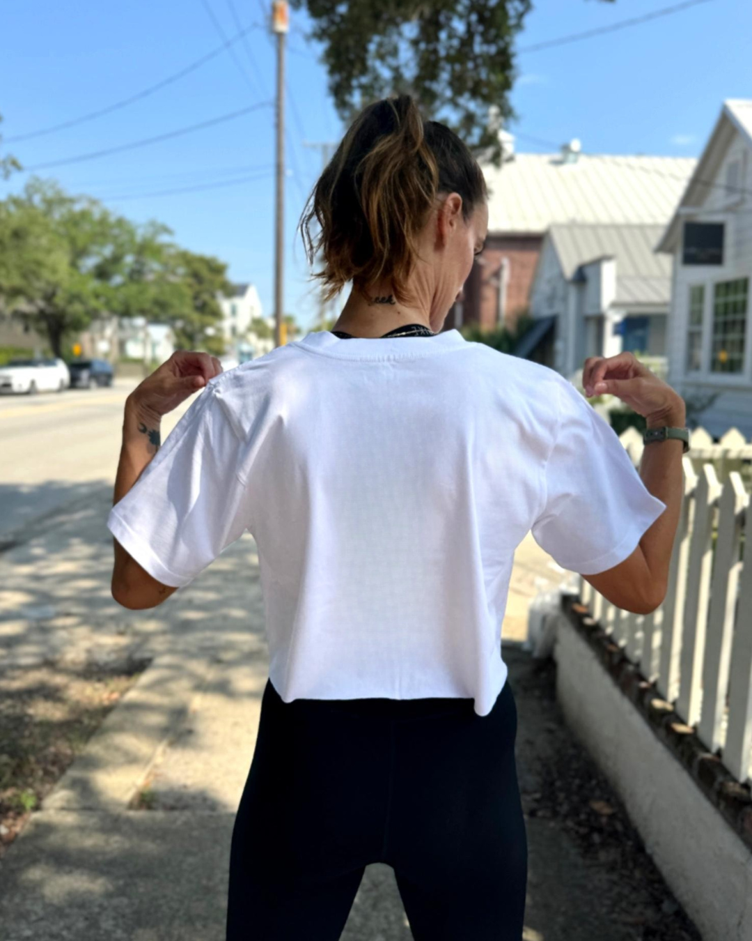 White ACE Tee