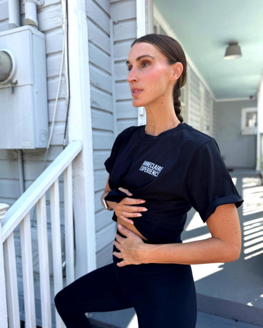 Black Anneclaire Experience Tee