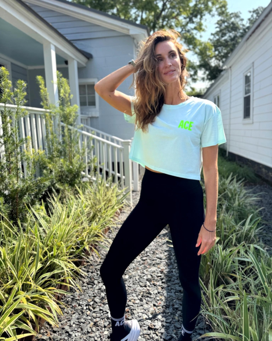 Blue & Green ACE Tee