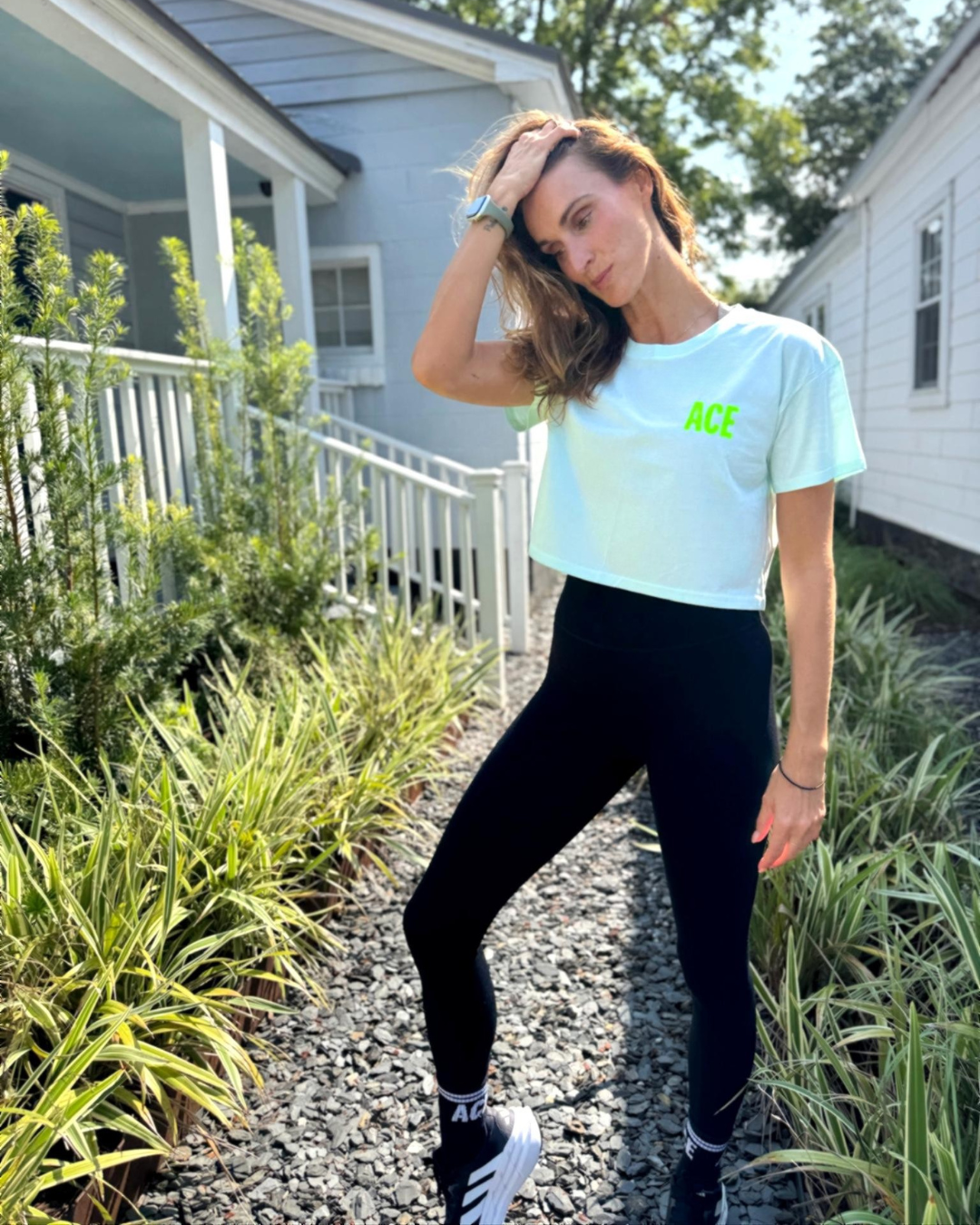 Blue & Green ACE Tee