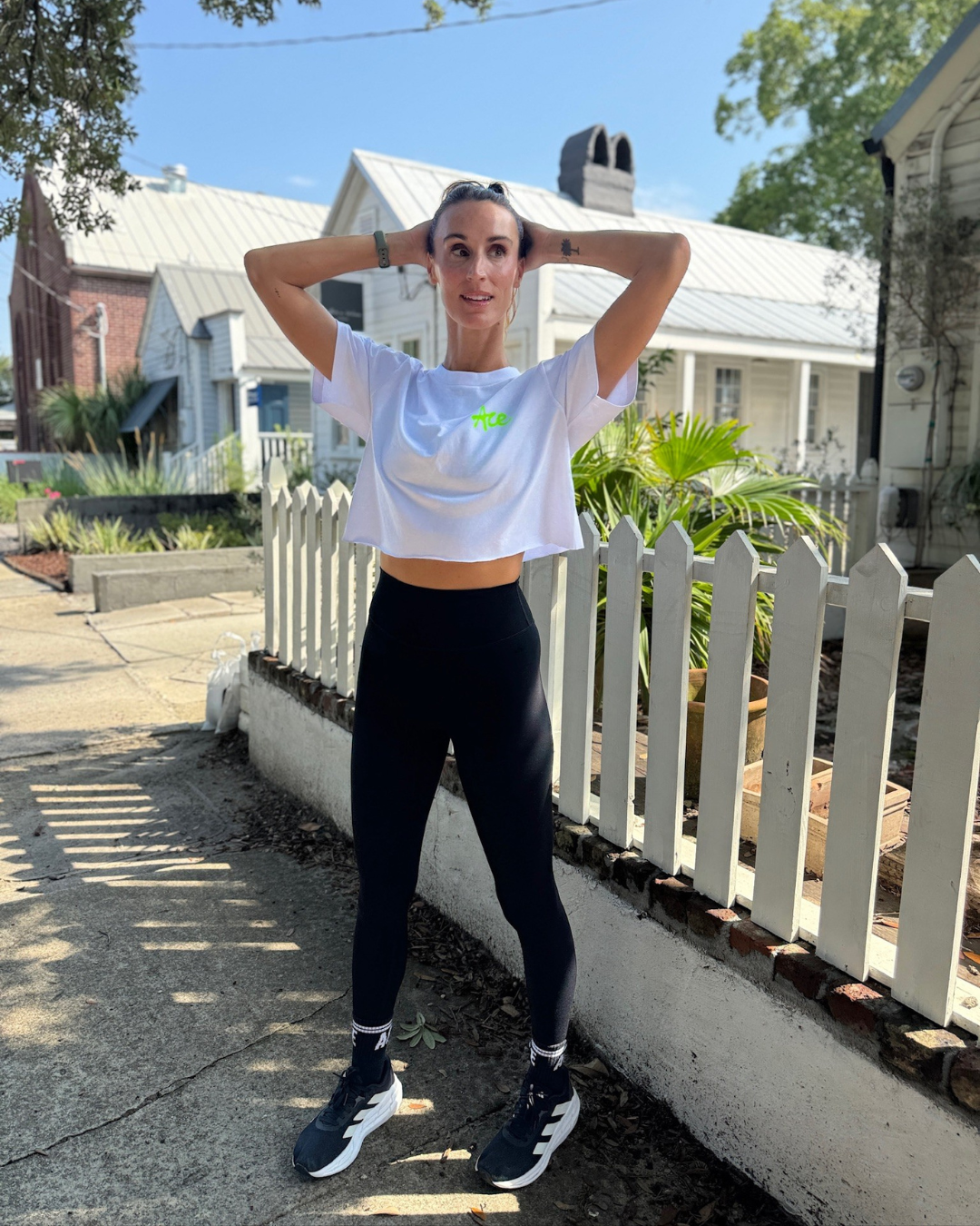White ACE Tee